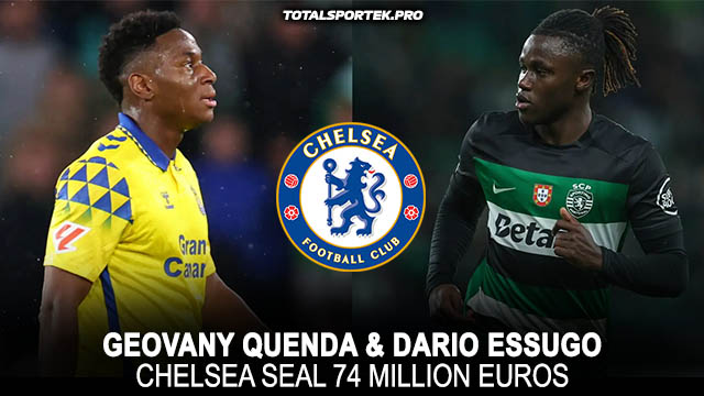 Chelsea Seal 74 Million Euros Double Swoop for Sporting Rising Stars Geovany Quenda and Dario Essugo