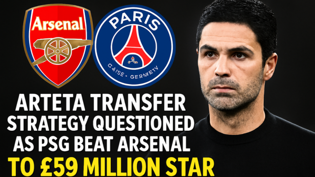 Arteta Transfer Strategy Questioned as PSG Beat Arsenal to 59 Million Pound Star