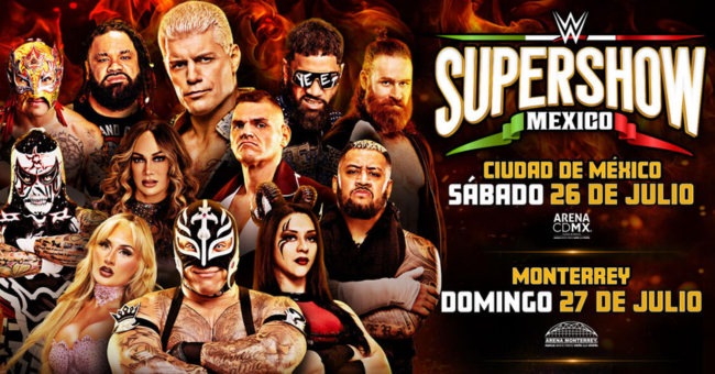 WWE Supershow Mexico Streams on Totalsportek
