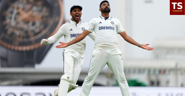 Siraj Celebrates Ronaldo Style, Delivers Big